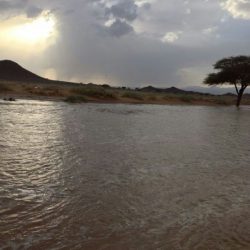 بالصور – تضرر أربعة عوائل بمحافظة عفيف بسبب مياه الأمطار الغزيرة  والمواطن عاتق المطيري يناشد أهل الأيادي البيضاء بمساعدته