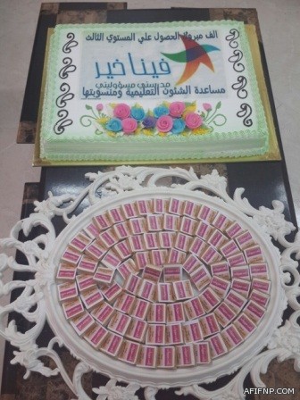 أختتام برنامج القيادة المدرسية بمركز التدريب التربوي  النسائي