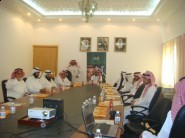 زيارة مدير مكتب المشتركين بكهرباء عفيف الى محافظ عفيف هذا اليوم