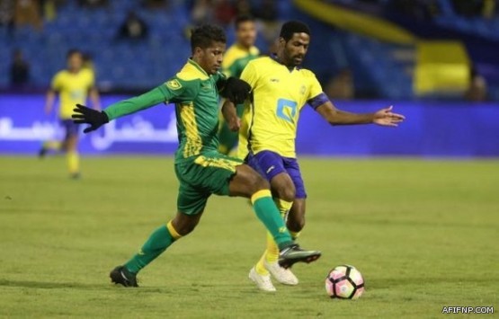 جبيرة مؤقتة لـ “عواجي” بعد تعرضه للكسر في المفصل