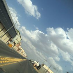 غيوم على محافظة عفيف