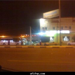 موكب الملك فيصل لحظة مروره بعفيف أوائل التسعينات