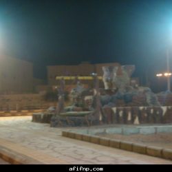 منظر جمالي بجانب اشارة السوق المركزي